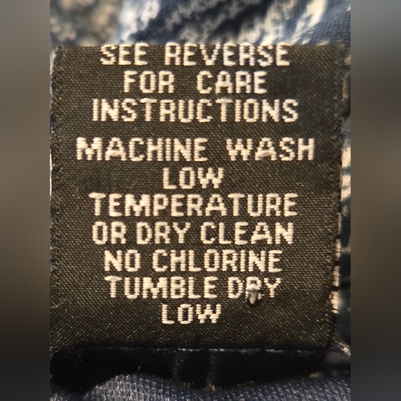 NWOT Rhapsody Blue Patterned Sleeveless Dress - Picture 10 of 10